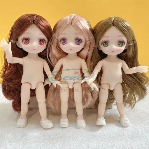 Anime-Inspired 16cm Doll with Movable Joints & Stylish Shoes