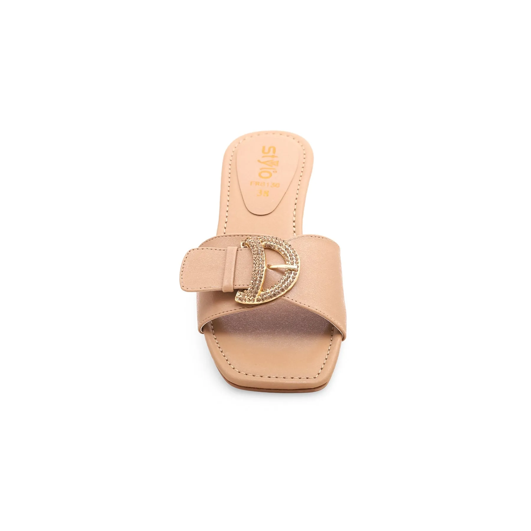 Beige Formal Slipper FR8136