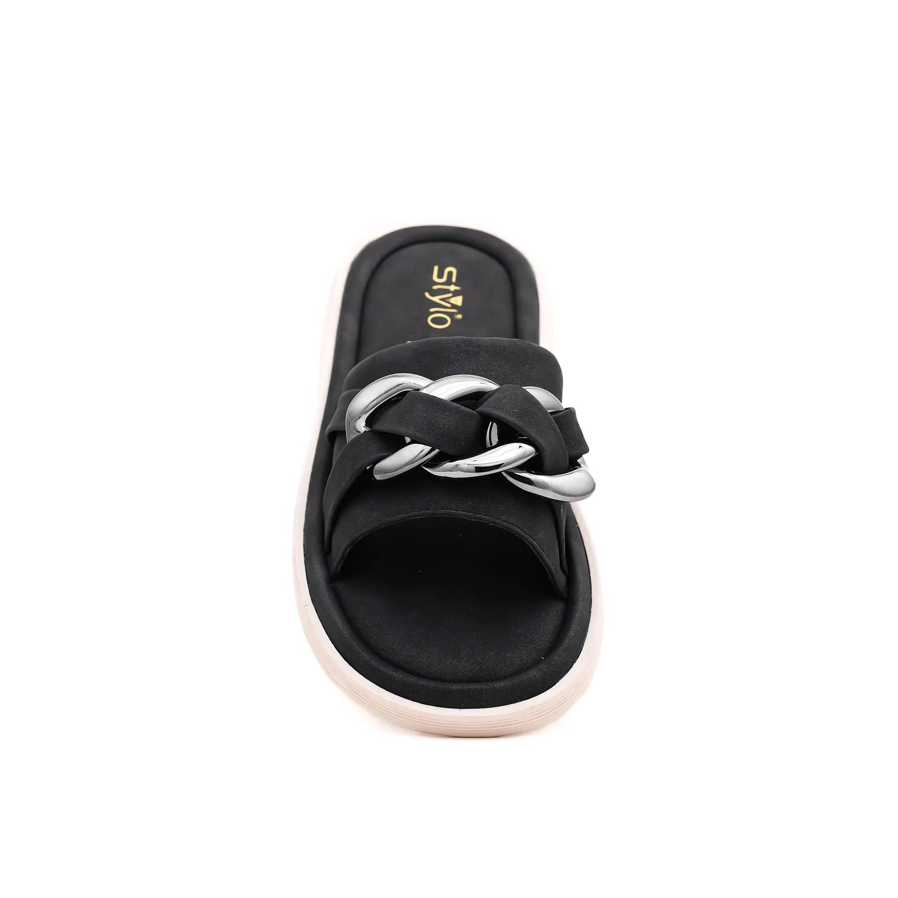 Black Formal Slipper FR8108