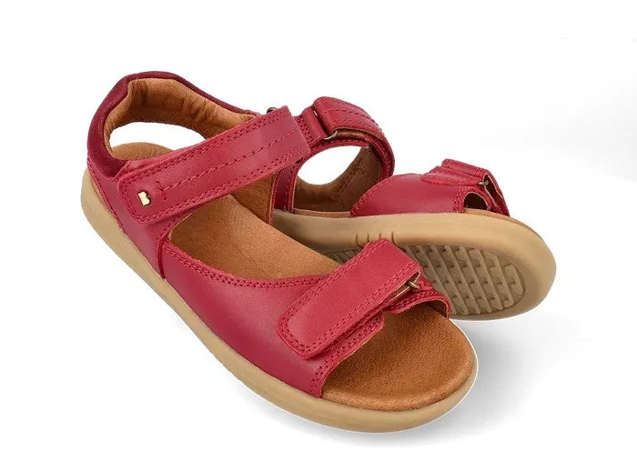 BOBUX - KID  DRIFTWOOD SANDAL: CRANBERRY
