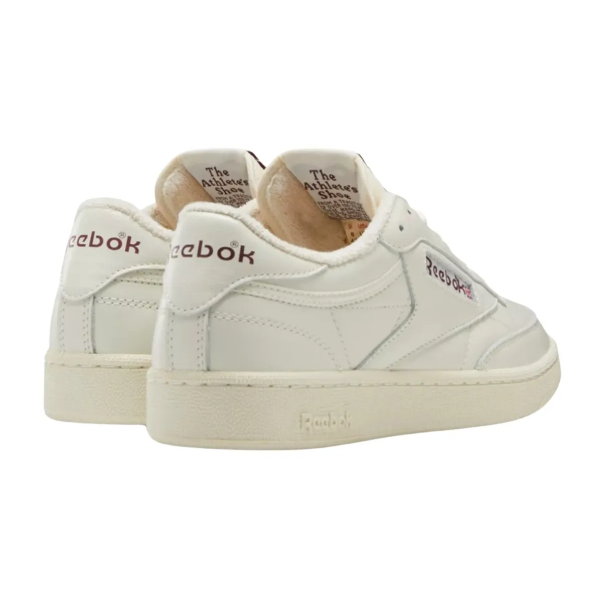 Reebok Men's Club C 85 Vintage Chalk/Alabaster/Maroon