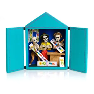 Skeleton Retablo #3