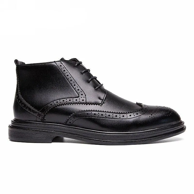 West Louis Pointed Leather Bullock Boots