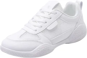 Women's Running Walking Tennis Shoes Comfortable Lace Up Running Shoes for Women Jogging Casual Shoes Slip On Casual Sneakers Steel Toe Tennis Shoe Cross Trainer Shoe