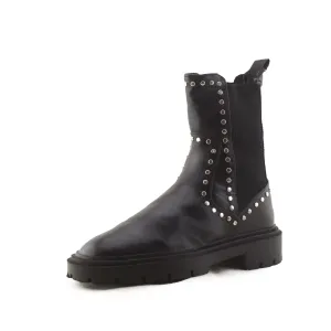 Zara Studded Stretchable Ankle Boots | 100% Authentic Leather